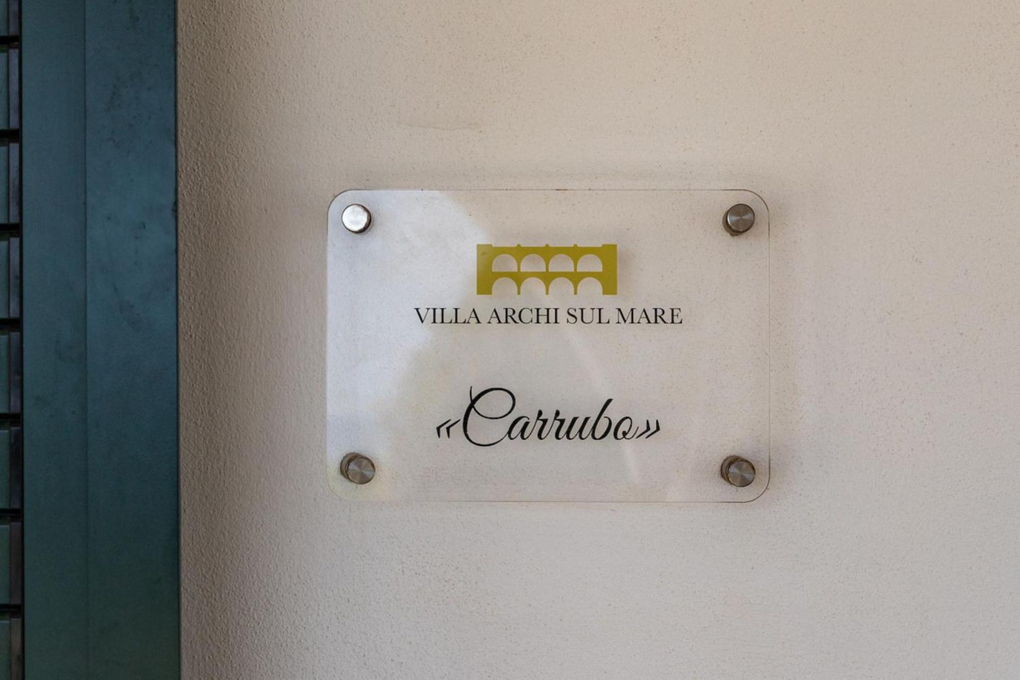 Villa Archi Sul Mare Cava dʼAliga Exteriér fotografie